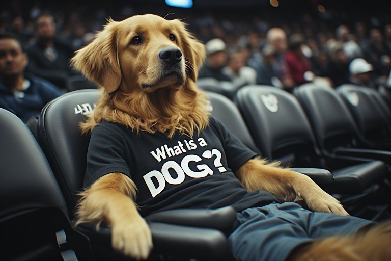Airbud Banned for Life From WNBA Games for Distressing Tee-Shirt