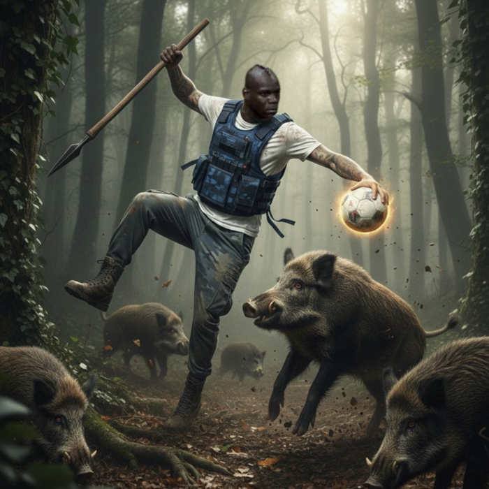 Former Italian phenom, Mario Balotelli tragically eaten by wild boars